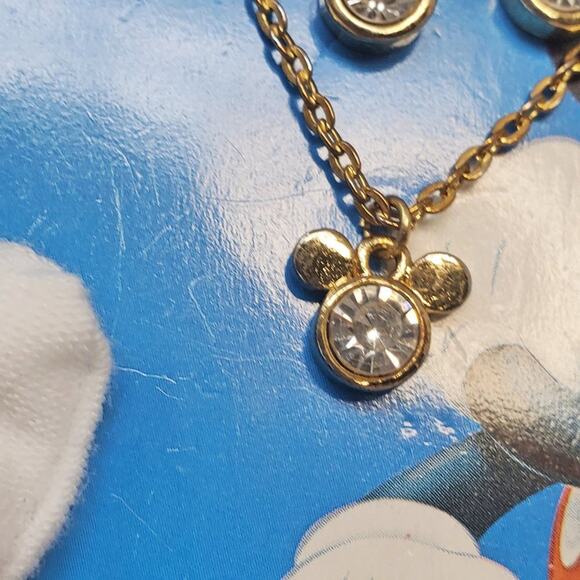 Disney Mickey Mouse Necklace and Earrings Set - Picture 9 of 13
